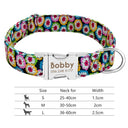 Personalized Reflective Nylon Dog Collar for All Dog Sizes Personalized Reflective Nylon Dog Collar for All Dog Sizes