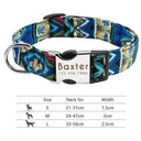 Personalized Reflective Nylon Dog Collar for All Dog Sizes Personalized Reflective Nylon Dog Collar for All Dog Sizes