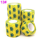 Printed Self Adhesive Elastic Bandage Colorful Sports Wrap Tape Printed Self Adhesive Elastic Bandage Colorful Sports Wrap Tape