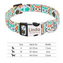 Personalized Reflective Nylon Dog Collar for All Dog Sizes Personalized Reflective Nylon Dog Collar for All Dog Sizes