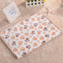Warm Pet Bed Mat Cat Dog Fleece Blanket Puppy Supplies Warm Pet Bed Mat Cat Dog Fleece Blanket Puppy Supplies