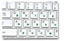 Russian Keyboard Stickers: Waterproof Alphabet Layout Stickers Russian Keyboard Stickers: Waterproof Alphabet Layout Stickers