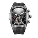 Reef Tiger Tourbillon Stainless Steel Sport Watch Luxury Timepiece Reef Tiger Tourbillon Stainless Steel Sport Watch Luxury Timepiece