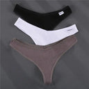 Brazilian Cotton Panties Set V Waist G String Lingerie Brazilian Cotton Panties Set V Waist G String Lingerie