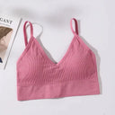 Sleek Seamless V Neck Crop Top Breathable Fitness Outfit Sleek Seamless V Neck Crop Top Breathable Fitness Outfit