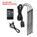 Car RGB Ambient Lights LED Strips 8 Colors Off Road SUV Car RGB Ambient Lights LED Strips 8 Colors Off Road SUV