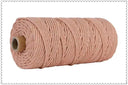Colorful Cotton Macrame Rope for Boho Decor and Diy Wedding Colorful Cotton Macrame Rope for Boho Decor and Diy Wedding
