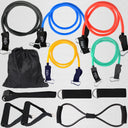 Versatile 12-Piece Resistance Bands Set for Home Fitness Versatile 12-Piece Resistance Bands Set for Home Fitness