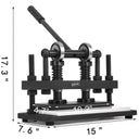 Vevor Hand Leather Cutting Machine Manual Die Cutter Tool Vevor Hand Leather Cutting Machine Manual Die Cutter Tool