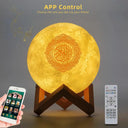 Wireless Quran Player Moon Lamp 3D Night Light Speaker Wireless Quran Player Moon Lamp 3D Night Light Speaker