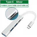 USB C HUB 3.0 3.1 Type C 4 Port Multi Splitter Adapter USB C HUB 3.0 3.1 Type C 4 Port Multi Splitter Adapter