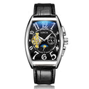 Gold Tourbillon Moon Phase Watch Elegant Luxury Timepiece Gold Tourbillon Moon Phase Watch Elegant Luxury Timepiece