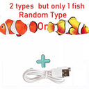 Electric Floppy Fish Cat Toy Interactive USB Charger Catnip Electric Floppy Fish Cat Toy Interactive USB Charger Catnip