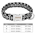 Personalized Nylon Dog Collar with Free Engraving Accessory Personalized Nylon Dog Collar with Free Engraving Accessory