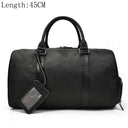 Big Capacity Genuine Leather Travel Bag For Men Women Stylish Big Capacity Genuine Leather Travel Bag For Men Women Stylish