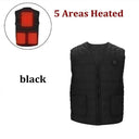 Men Autumn Winter Smart Heating Cotton Vest M7XL Thermal Men Autumn Winter Smart Heating Cotton Vest M7XL Thermal