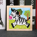 Kids Cartoon Animal Traffic Wooden Educational Puzzle Set Kids Cartoon Animal Traffic Wooden Educational Puzzle Set