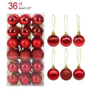 Deluxe Holiday Ornament Set - Vibrant Christmas Decor Deluxe Holiday Ornament Set - Vibrant Christmas Decor