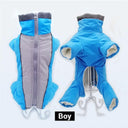 Dog Winter Waterproof Reflective Overalls for Small Dogs Dog Winter Waterproof Reflective Overalls for Small Dogs