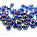 Isywaka Blue Crystal Glass Beads Jewelry-Making Supplies 50pcs Isywaka Blue Crystal Glass Beads Jewelry-Making Supplies 50pcs