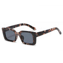 Stylish UV400 Retro Leopard Rectangle Sunglasses Unisex Stylish UV400 Retro Leopard Rectangle Sunglasses Unisex
