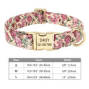 Personalized Nylon Dog Collar with Free Engraving Accessory Personalized Nylon Dog Collar with Free Engraving Accessory