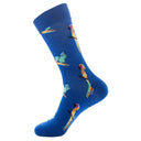 Whimsical Animal Cartoon Crew Socks For Men And Women Whimsical Animal Cartoon Crew Socks For Men And Women