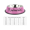 Thick Non Slip Stainless Steel Pet Bowl For Ultimate Dining Thick Non Slip Stainless Steel Pet Bowl For Ultimate Dining