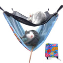 Hamster Hammock Double Layer Hanging Bed Cozy Mesh Spot Hamster Hammock Double Layer Hanging Bed Cozy Mesh Spot