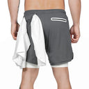 Summer Running Shorts Men 2 in 1 Quick Dry Gym Shorts Summer Running Shorts Men 2 in 1 Quick Dry Gym Shorts