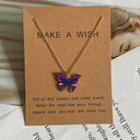Butterfly Pendant Necklace: Cute & Colorful Jewelry for Women Butterfly Pendant Necklace: Cute & Colorful Jewelry for Women