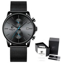 Mens Luxury Chronograph Watch Sleek Timepiece For Style Mens Luxury Chronograph Watch Sleek Timepiece For Style