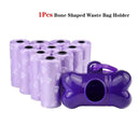 Pet Waste Bag Set With Leash Clip And Portable Dispenser Pet Waste Bag Set With Leash Clip And Portable Dispenser