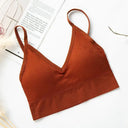 Sleek Seamless V Neck Crop Top Breathable Fitness Outfit Sleek Seamless V Neck Crop Top Breathable Fitness Outfit