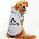 Winter Dog Adidog Sport Hoodies For Stylish Warm Pets Winter Dog Adidog Sport Hoodies For Stylish Warm Pets