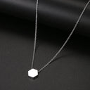 Stainless Steel Necklaces Minimalist Four-leaf Clover Pendant Stainless Steel Necklaces Minimalist Four-leaf Clover Pendant