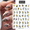 Succulent Blossom Nail Art Decals Blooming 3D Beauty Kit Succulent Blossom Nail Art Decals Blooming 3D Beauty Kit