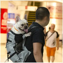 Ventilated Dog Carrier Backpack for Hiking and Cycling Ventilated Dog Carrier Backpack for Hiking and Cycling