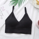 Sleek Seamless V Neck Crop Top Breathable Fitness Outfit Sleek Seamless V Neck Crop Top Breathable Fitness Outfit