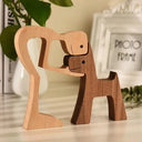 Personalized Hand Carved Dog Family Figurine For Pet Lovers Personalized Hand Carved Dog Family Figurine For Pet Lovers