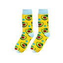 Playful Avocado And Sushi Animal Socks Happy Cotton Blend Playful Avocado And Sushi Animal Socks Happy Cotton Blend