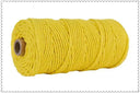 Colorful Cotton Macrame Rope for Boho Decor and Diy Wedding Colorful Cotton Macrame Rope for Boho Decor and Diy Wedding