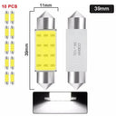 LED Car Interior Dome Lights Premium White COB Bulbs 7000K LED Car Interior Dome Lights Premium White COB Bulbs 7000K