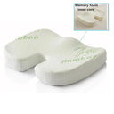 Orthopedic U-Shape Memory Foam and Gel Seat Cushion Comfort Orthopedic U-Shape Memory Foam and Gel Seat Cushion Comfort