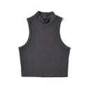 Chic Sleeveless Crop Top High Stretch Summer Essential Chic Sleeveless Crop Top High Stretch Summer Essential