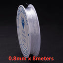 Crystal Clear Elastic Thread Jewelry Making Kit for Bracelets Crystal Clear Elastic Thread Jewelry Making Kit for Bracelets