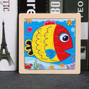 Kids Cartoon Animal Traffic Wooden Educational Puzzle Set Kids Cartoon Animal Traffic Wooden Educational Puzzle Set