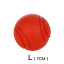 HOOPET Red Rubber Dog Toy Ball for Puppies and Pitbulls HOOPET Red Rubber Dog Toy Ball for Puppies and Pitbulls