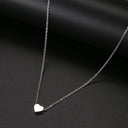 Stainless Steel Necklaces Minimalist Four-leaf Clover Pendant Stainless Steel Necklaces Minimalist Four-leaf Clover Pendant