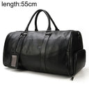 Big Capacity Genuine Leather Travel Bag For Men Women Stylish Big Capacity Genuine Leather Travel Bag For Men Women Stylish